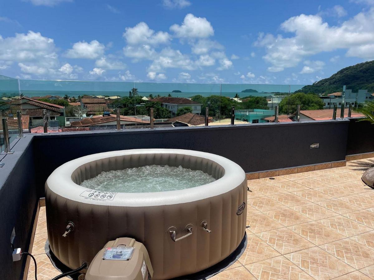 Cobertura Duplex com Ofurô em Peruíbe Apartamento Exterior foto